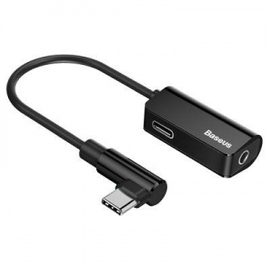 BASEUS aux adapter tip C na tip C + 3,5 mm utičnica