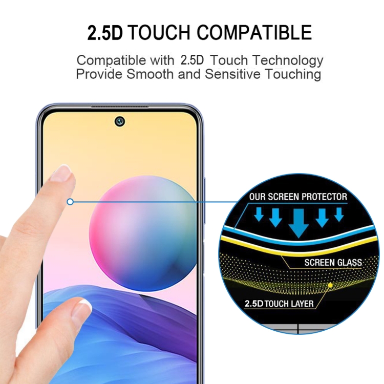 Xiaomi Redmi Note 10 5G / Poco M3 Pro 5G Full Glue kaljeno staklo - Slika 5