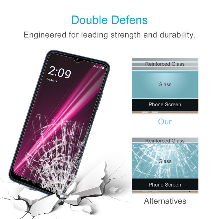 T Phone Pro 5G kaljeno staklo - Slika 4