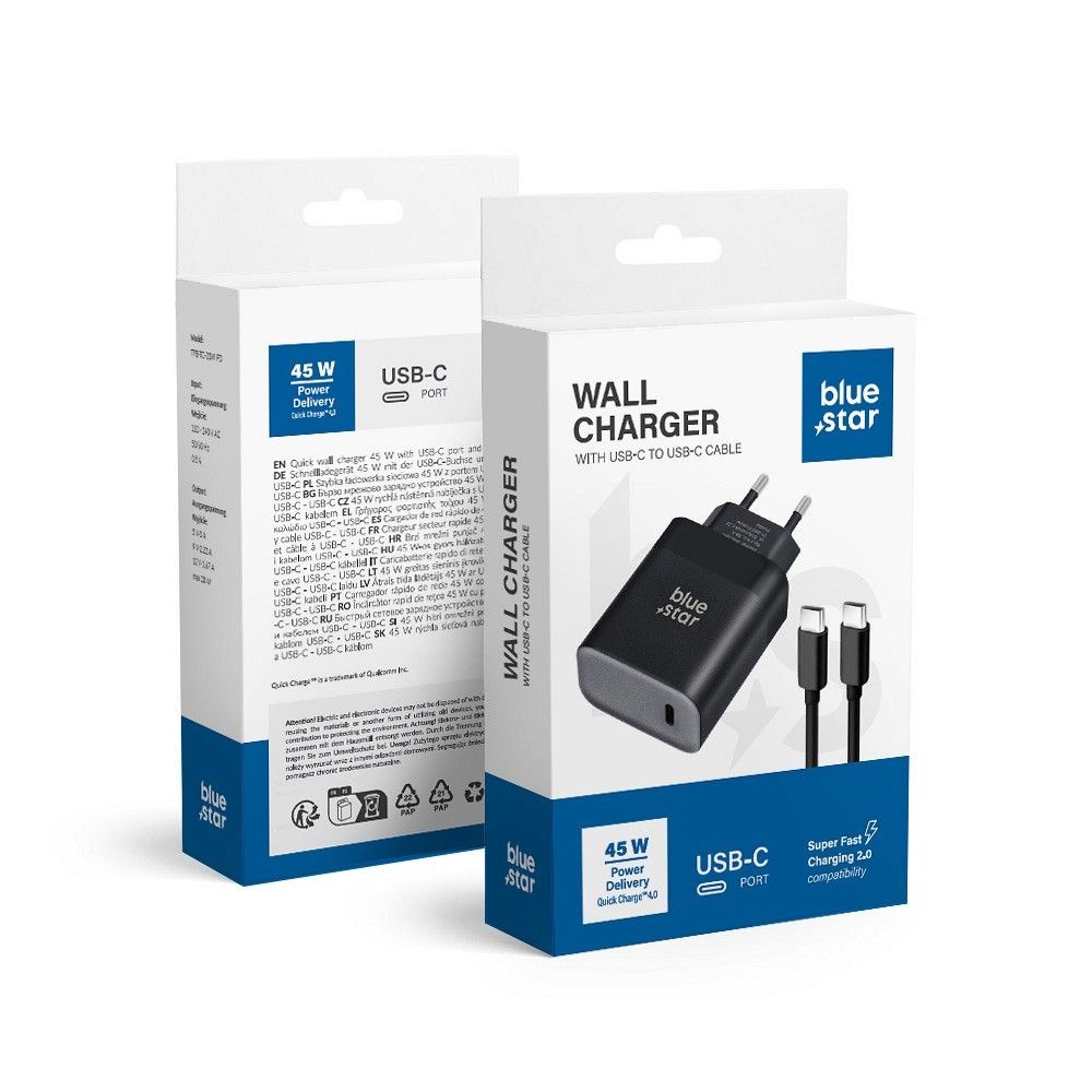 Blue Star USB-C punjač 45W s kabelom