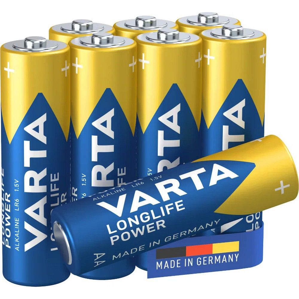 varta baterija aa 8 komada long life
