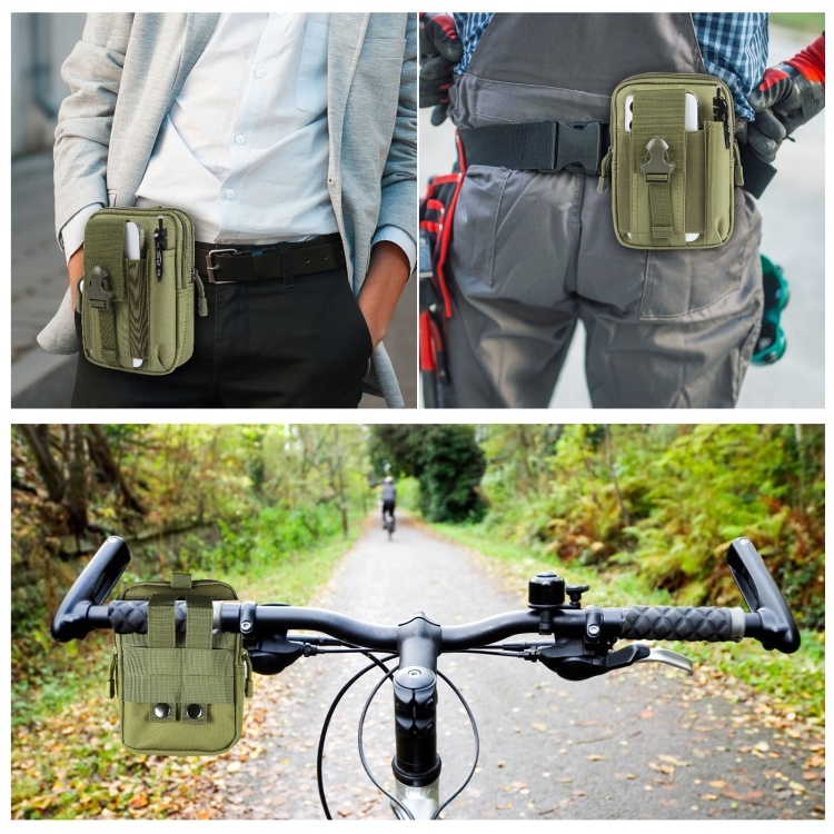 HAWEEL Taktička Torbica za Remen i Mobitel do 7.0" – Army Green - Slika 2